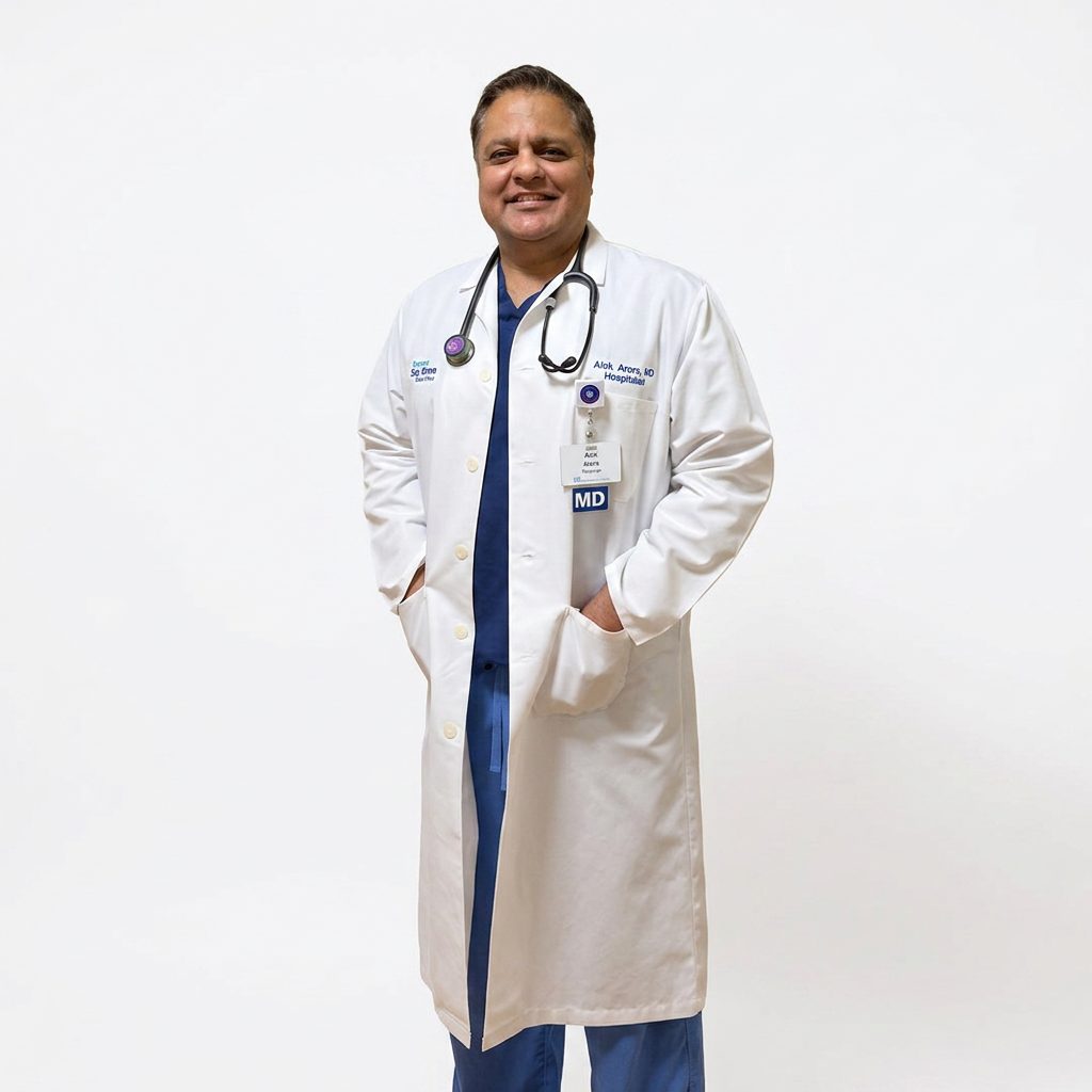 Dr. Alok Arora, Hospitalist & Internist at LuvoMen