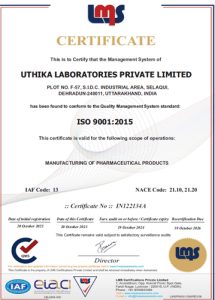 ISO Certificate