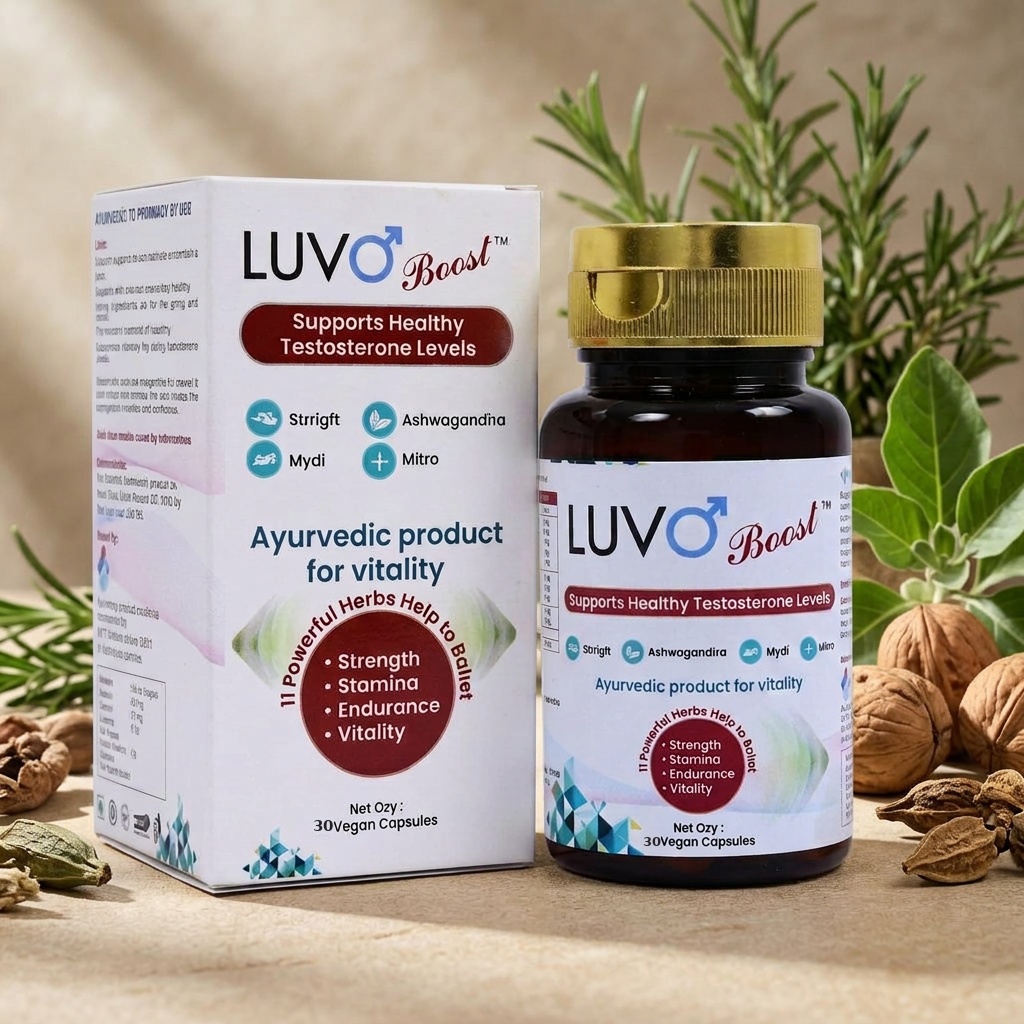 Luvo Boost, 30 Capsules · 11 Natural Extracts