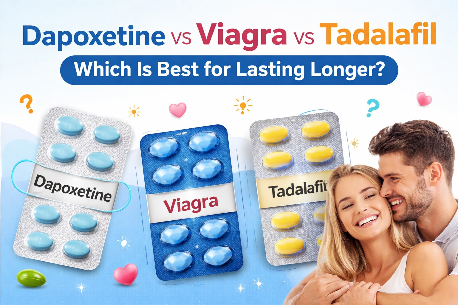 dapoxetine-vs-tadalafil-vs-viagra-lasting-longer-in-bed