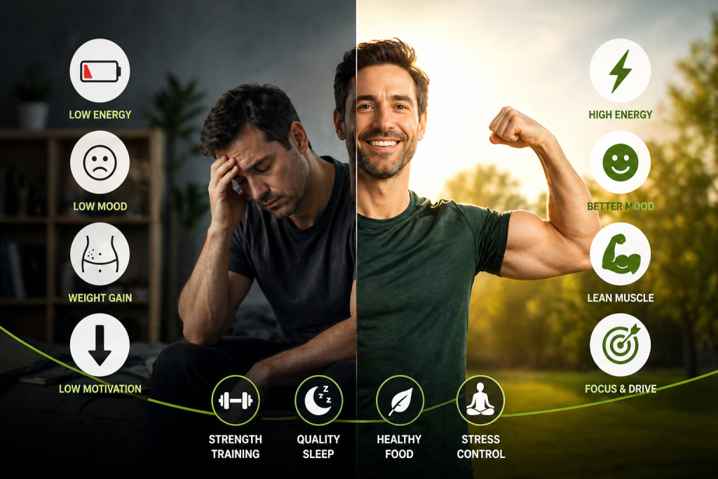 low testosterone symptoms in men