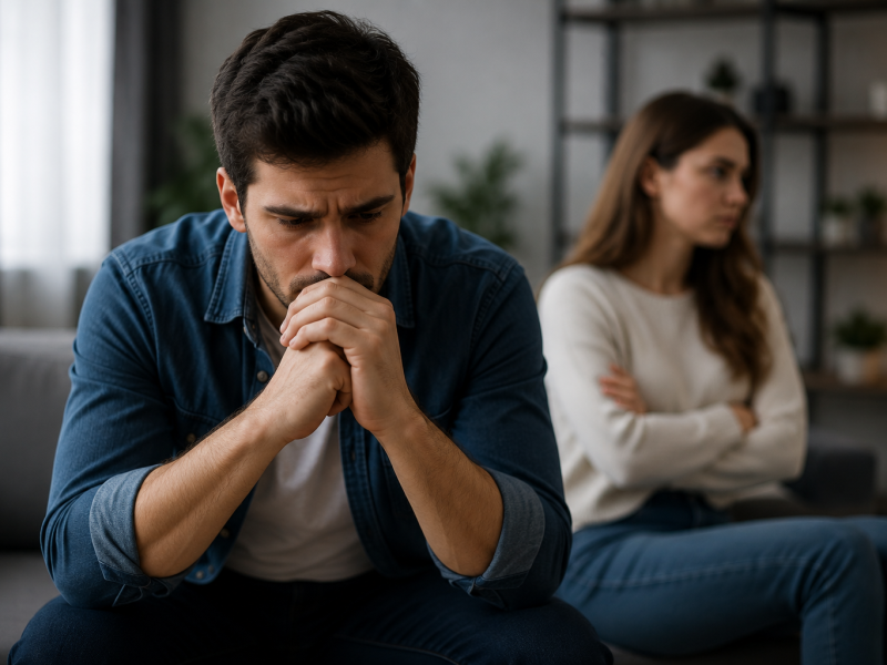relationship stress and emotional disconnection in couples