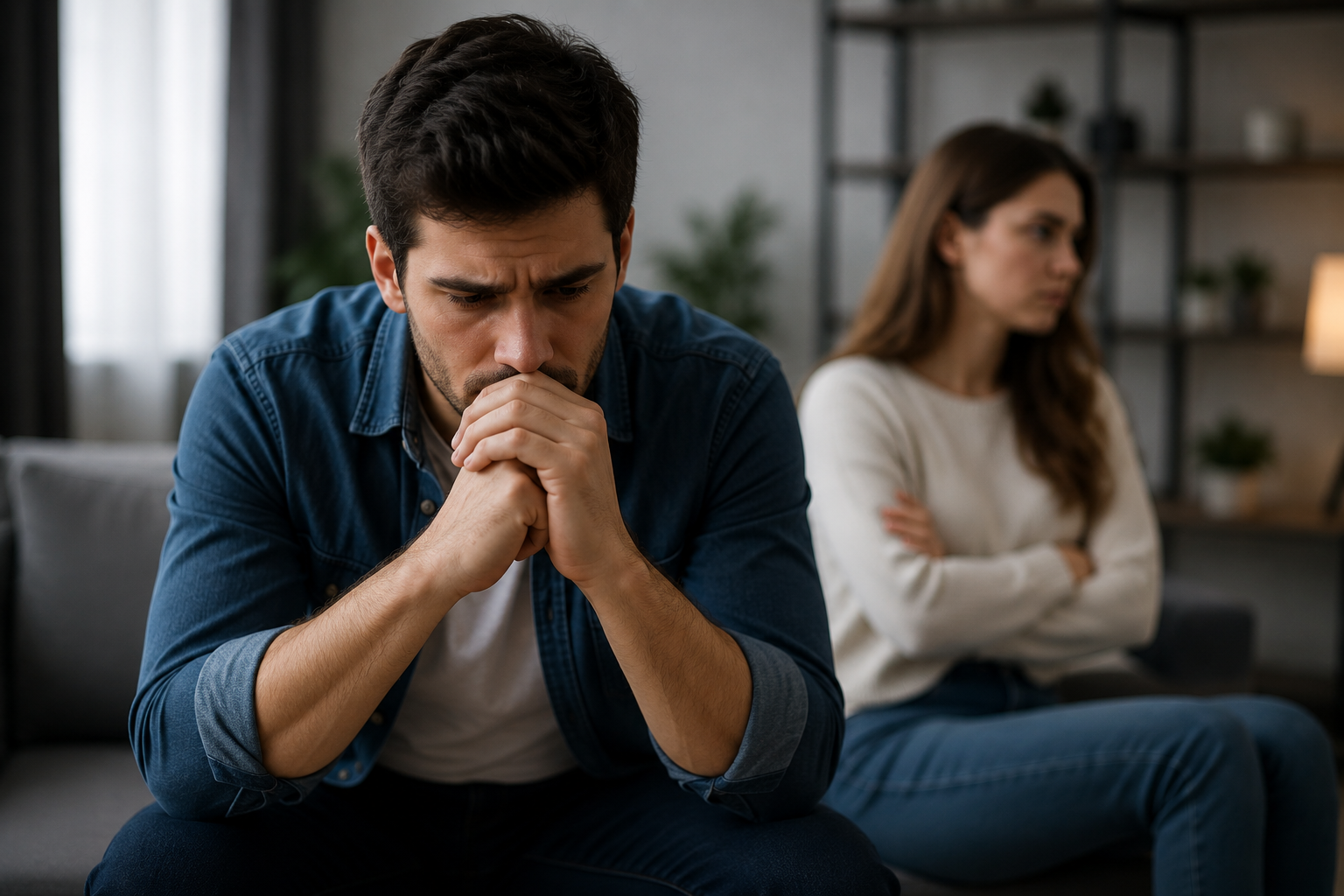 relationship stress and emotional disconnection in couples