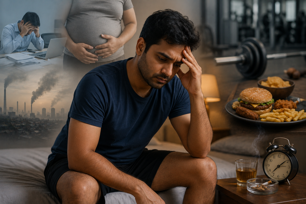 low testosterone causes in indian men